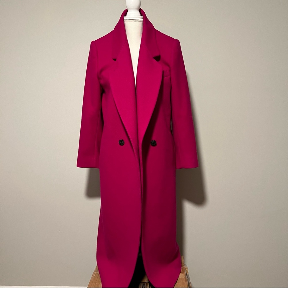 Vintage Full Length Wool Coat